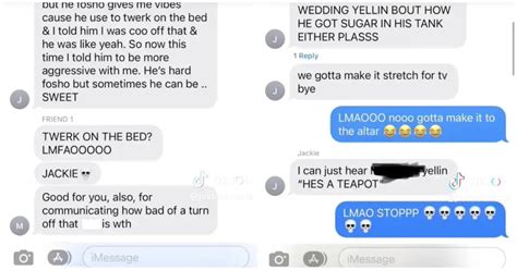 jackie and marshall leaked messages|Love Is Blind: What Jackies Leaked Text Messages。